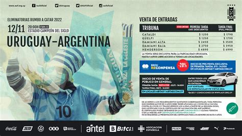 argentina vs uruguay comprar entradas